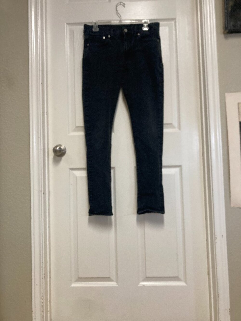 H & M jeans black size 32 women's